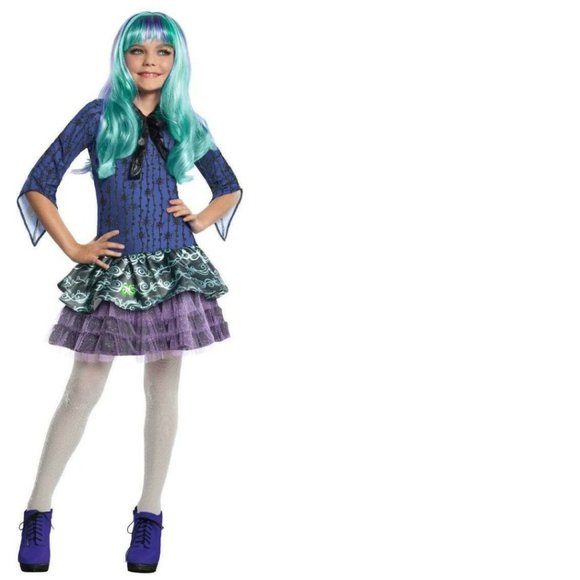 Monster High Twyla & Wig Halloween Costume- 12/14 - Picture 2 of 8